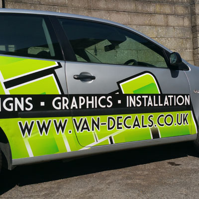 Deco Studio | Van Decals, Vehicle graphics, van vinyl and signage installation